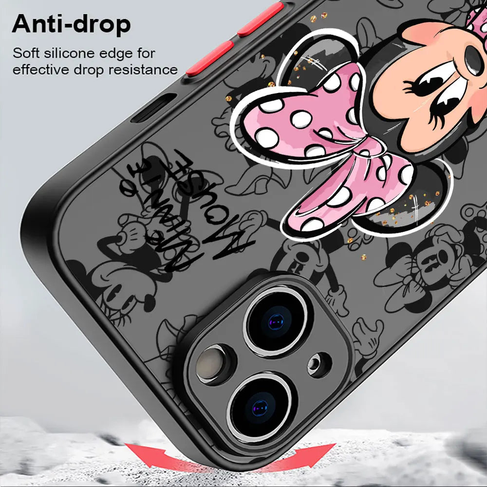 Disney Mickey Minnie Mouse Phone Case for Apple iPhone 15 Pro Max 13 1 TRENDSTOP Disney Mickey Minnie Mouse Phone Case for Apple iPhone 15 Pro Max 13 1 TRENDSTOP