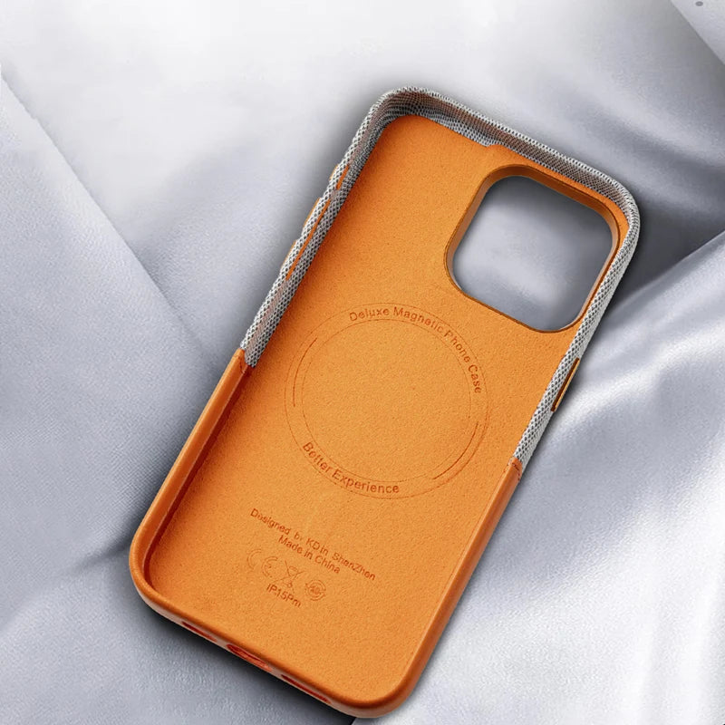 Card Holder MagSafe Leather Phone Case For iPhone 16 15Pro Max