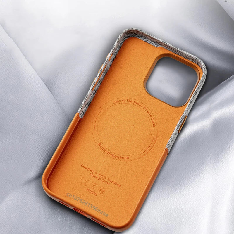 Card Holder MagSafe Leather Phone Case For iPhone 16 15Pro Max